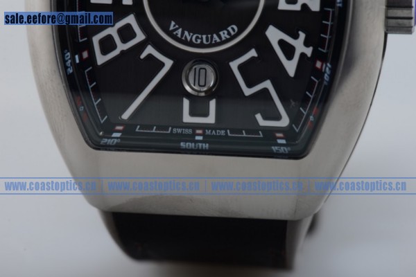 1:1 Replica Franck Muller Vanguard Watch Steel V 45 SC DTB